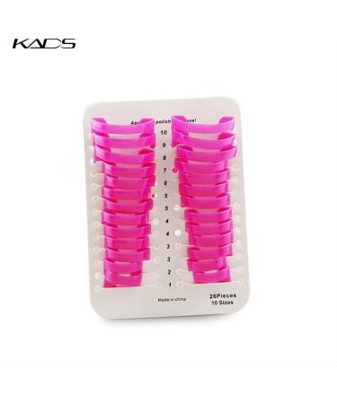 KADS 26pcs/set Professional Manicure Finger Nail Art Case Design Tips Cover Polish Shield Protector Tool - Buy Online on GoSupps.com
