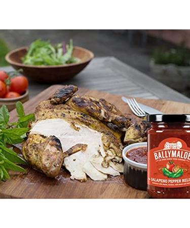 Ballymaloe Jalapeno Pepper Relish 195g - Add Flavor to Sandwiches & Burgers | International Shipping - Buy Online on GoSupps.com