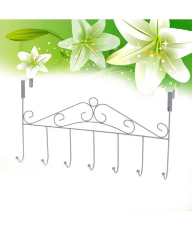 Alipis Ceiling Hook Metal Clothing Rack Nail Hooks Row Hooks Coat Hanger Towel Hook No Trace - Buy Online on GoSupps.com