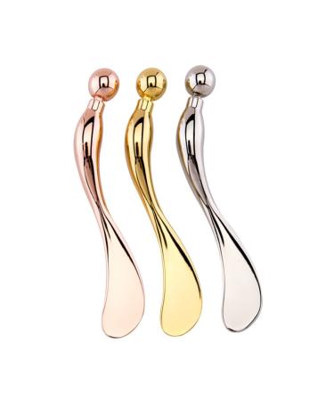 Hemoton Eye Spoon - Anti-Wrinkle Skincare Tool | Facial Massager & Cream Applicator | Gold Cosmetic Spoon for Effective Skin Care - Buy Online on GoSupps.com