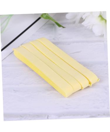 FRCOLOR Face Cleaning Pad Make Facial Blackhead Cleanser Compressed face Powder Puff face cleansing facial exfoliator scrubber mat make Puff make removal Facial Buffer Cai Wei make Size 1 Yellow - Buy Online on GoSupps.com