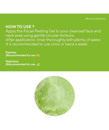 The Ceel Coenzym Q10 Gel exfoliant au caviar au concombre et l'aloe vera Gel exfoliant doux pour le visage la peau lisse et le maquillage Sans alcool pour tous les types de peau 100 ml - Buy Online on GoSupps.com