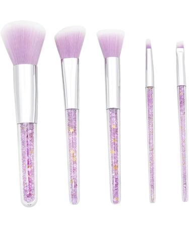 Housoutil 5 Set Powder Mineral Brush Makeup Face Brushes Purple Blush Makeup Brush Kit Diamond Makeup Brushes Women s Suits Blush Brush Foundation Makeup Brushes Eye Brush Major 16x3cm Purple 01 - Buy Online on GoSupps.com