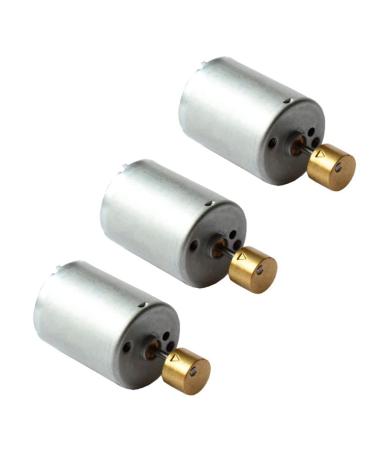Peukerty 3PCS RF370 Vibrating Motor High Electric Vibrating Motor Double Vibrating Massage