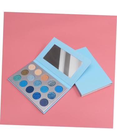 FOMIYES 15 Blue Glitter Eyeshadow Makeup Eyeshadow Makeup Palette Eyeshadow Palette Eye Shadow Box Miss 1 count (Pack of 1) Blue - Buy Online on GoSupps.com