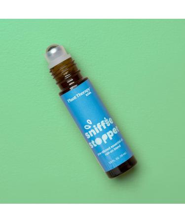 Plant Therapy Kids Sniffle Stopper Essential Oil Blend Pre-Diluted Roll-On 10 mL (1/3 oz) Respiratory Support Blend 100% Pure Natural Aromatherapy Therapeutic Grade - Buy Online on GoSupps.com