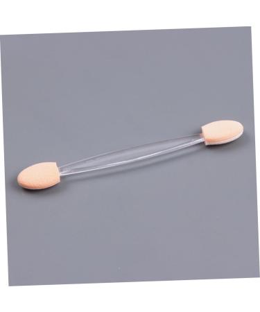 Mikinona 50pcs Two-color Eyeshadow Brush Eye Makeup Brush Drawstring Cosmetic Bag Concealer Latex Head White - Buy Online on GoSupps.com