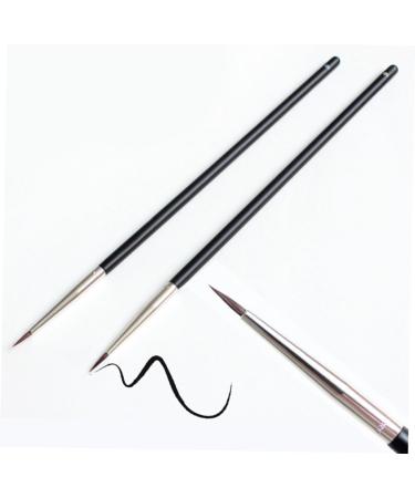 Healeved 2pcs Makeup Brush Eyeshadow Eyeliner Liquid Beauty Brush Pen Eye Makeup Tools Make up Brush Wooden - Buy Online on GoSupps.com