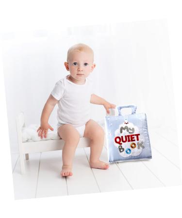 Safigle Baby Functional Advisory Book - Soft Travel Toy for Newborns | Best Gift for Infants | Educational Rag Book - Buy Online on GoSupps.com