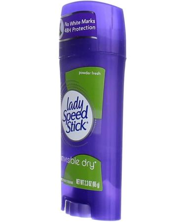 Lady Speed Stick Invisible Dry Antiperspirant & Deodorant - Powder Fresh - 2.3 Oz - Pack Of 4 - Buy Online on GoSupps.com