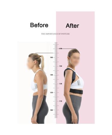 Suspender Belt Adjustable Posture Corrector Lumbar Brace Shoulder Band Corset Relief Lower Back Pain Black Skod - Buy Online on GoSupps.com