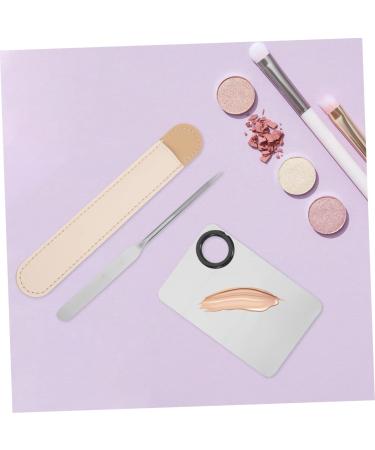 Buy Minkissy 6 Sets Palette Makeup Foundation & Mixing Tools | Professional Artist Supplies | Nail Polish Mixer Tray | Korean Makeup Spatula & Color Plates - Buy Online on GoSupps.com