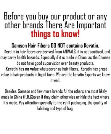 Medium Brown Hair Loss Fibers 50g - XL Size Samson Concealer Refill | Best Match for All Brands - Buy Online on GoSupps.com