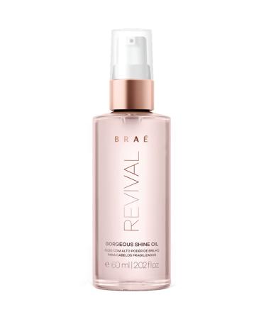 B R A   Hair Oil - Coconut Avocado Macadamia Oils - Hair Serum for Shiny Healthy Strong Silky Renewed Hair - All Hair Types - Hydrating and Nourishing Oil Treatment (Revival Hair Oil 2.02 fl. oz) - Buy Online on GoSupps.com