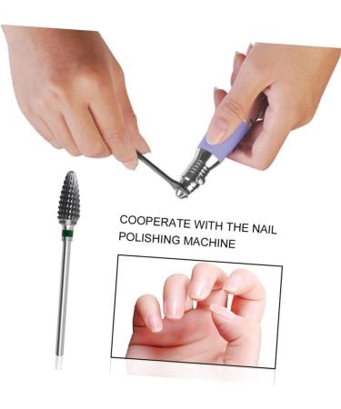 Mikinona Nail Grinding Head Nail Art Tools Manicure Tools Nail Tech Accessories Green Nail Polish Nail Supplies Exfoliating Nail Set Tool Nail Art Supplies Nail Art Accessories - Buy Online on GoSupps.com