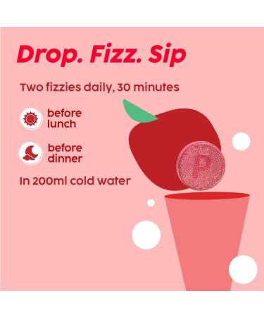 PLIX Apple Cider Vinegar with Mother 30 Effervescent Tablets | 700 mg ACV Supplements for Weight Management Support | No Added Sugar Non-GMO & Gluten-Free -Pack of 2 30 Tablets (Pack of 2) - Buy Online on GoSupps.com