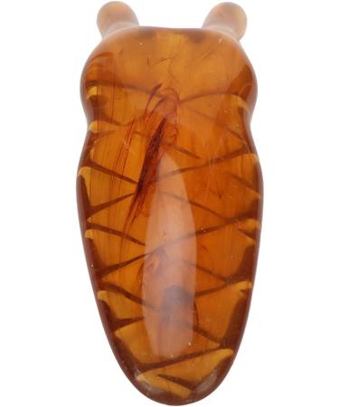 Verdant Touch Nasal Scraper & Face Lifting Clips - Pain-Free Slimming Tool for Women | Resin Nose Massage Device in Succinite Color - Buy Online on GoSupps.com