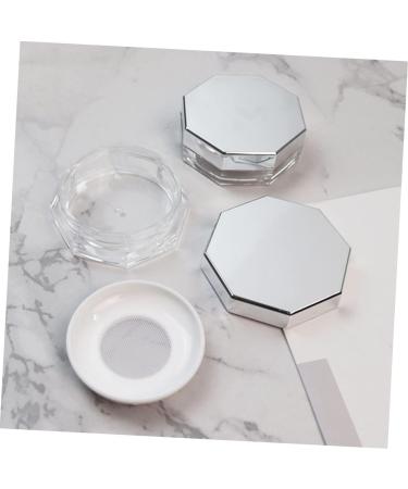 SHERCHPRY 2 Sets Octagonal Loose Powder Box Sponge Holder Powder Makeup Case Cosmetic Powder Case Loose Powder Containers Loose Powder Holder Makeup Powder Case Cosmetic Rack Pp - Buy Online on GoSupps.com
