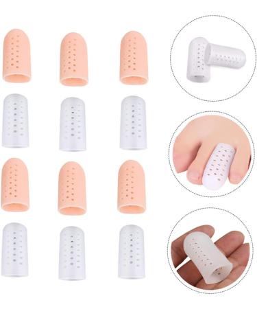 HAPINARY 6 Pairs Silicone Gel Toe Separator Foot Protectors - Toe Cushion & Sleeves for Toe Protection - Buy Online on GoSupps.com