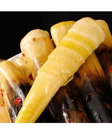 Fresh Hand Peeled Bamboo Shoots 200g/400g Instant Chinese Spicy Snack Pickled Vegetables Mountain Pepper Bamboo Shoots Pickled pepper Crispy Bamboo Shoots (Spicy flavor400g 1pack) Spicy flavor400g 1pack - Buy Online on GoSupps.com