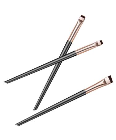 Baluue 1 Set Eyeshadow Brush Concealer Brush under Eye Angled Concealer Brush Brow Brush abs