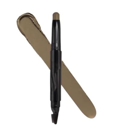 Crayon 2-en-1 pour les yeux et les sourcils stick liftant pour le stylisme des longue tenue et r sistant l'eau pour un trac facile de l'eyeliner et des sourcils naturels. (Taupe)