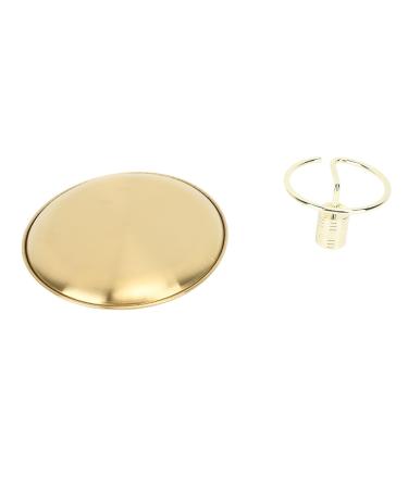 Moxa Coil Holder Removable Stainless Steel Moxa Stick Storage Base for Home (GOLD)