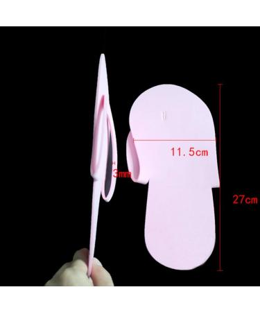 Artibetter Disposable Foam Pedicure Slippers - 36 Pairs Multi Color Flip Flops for Salon Nail Spa Guests - Portable Travel Supplies - Buy Online on GoSupps.com