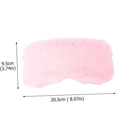 Beaupretty 6pcs Rabbit Fur Blackout Eye Mask & Ice Bag - Plush Sleep Masks for Ultimate Comfort - Buy Online on GoSupps.com
