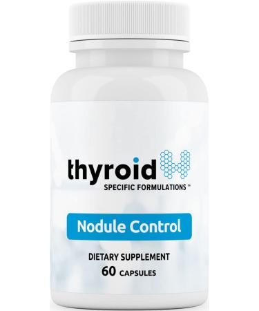 Nodule Control - Doctor Formulated Natural Thyroid Nodule Control Supports The Body to Help Reduce Thyroid Nodules -w/Spirulina Boswellia Turmeric Inositol Selenium Prunella