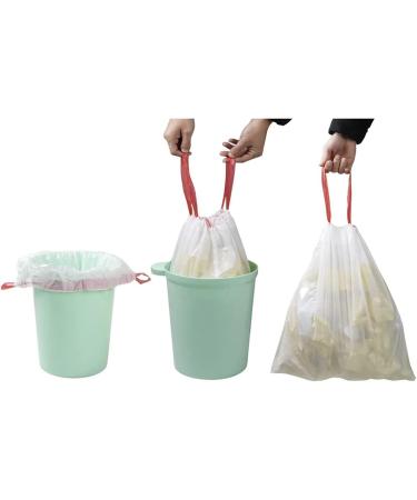 5 L Garbage Bag with Drawstring 45 * 50cm White 120 Bags Garbage Bags 5 liters - Buy Online on GoSupps.com