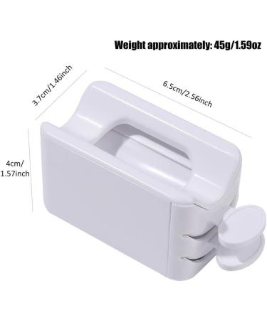 Dajidafu Nail Dip Container Nails Art Dipping Powder Holder Glitters Rhinestones Powders Storage Box Manicure Pedicure Accessory - Buy Online on GoSupps.com