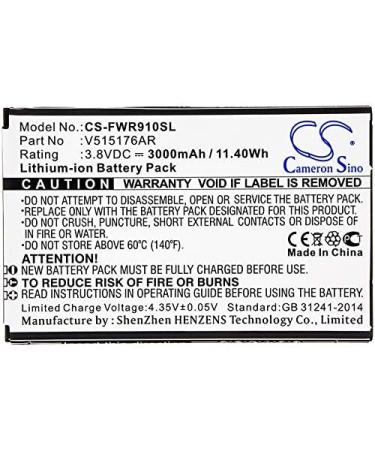 Battery Replacement for Franklin Wireless R910 - V515176AR | Fast International Shipping - Buy Online on GoSupps.com