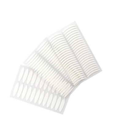 Beavorty 60 Sheets Eyelid Stickers Eyelid Lift Tape Strips Double Eyelid Stickers Invisible Tape Transparent Eyelid Tape Fiber