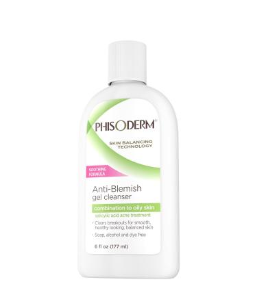 Hisoderm Anti-Blemish Gel Cleanser for Oily Combo and Acne-Prone Skin 6 oz - Pack of 4 - Buy Online on GoSupps.com