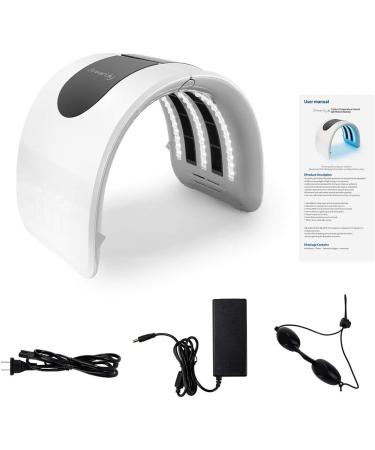 LIARTY 7 Color LED Face Light Therapy Mask PDT Portable Photon Therapy Mask Skin Rejuvenation LED Mask Skin Tightening Facial Mask for Blackhead Spot Redness Wrinkle Anti-Aging 7 Color Led Light Therapy - Buy Online on GoSupps.com