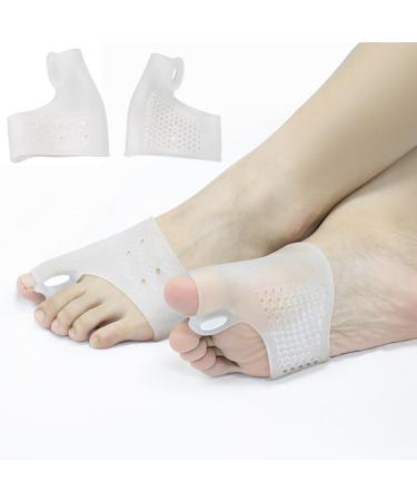 Jinpojun Hallux Valgus Toe Spreader - Silicone Corrector for Pain Relief & Correction with Ventilation | Best Hallux Valgus Solution - Buy Online on GoSupps.com