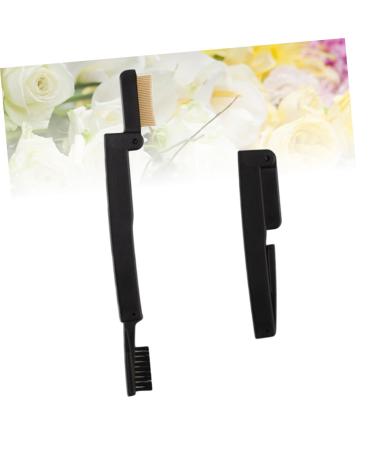 Ipetboom Double Side Eyebrow Brush Set - 3pcs Makeup Tools for Mascara & Eyelash Curling Black | Perfect for Eyebrow Filling & Styling - Buy Online on GoSupps.com