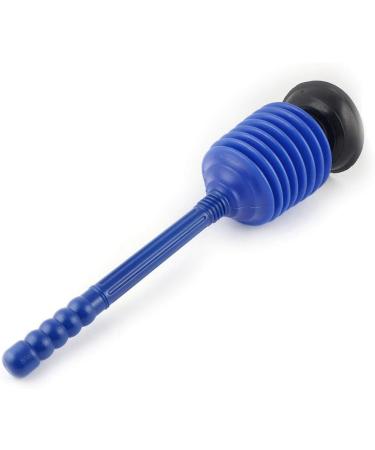uxcell Soft Plastic Drain Plunger - Effective Sink & Toilet Unblocker Blue & Black | International Shipping Available - Buy Online on GoSupps.com