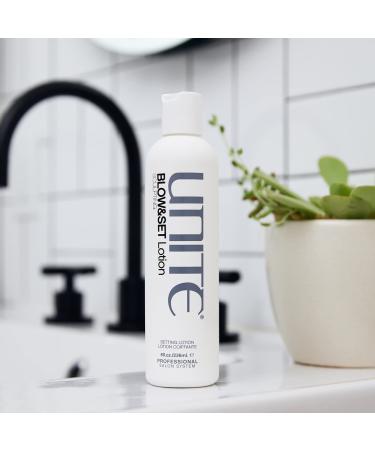 UNITE Hair BLOW & SET Lotion 8 fl. Oz - Professional Styling Product - Buy Online on GoSupps.com