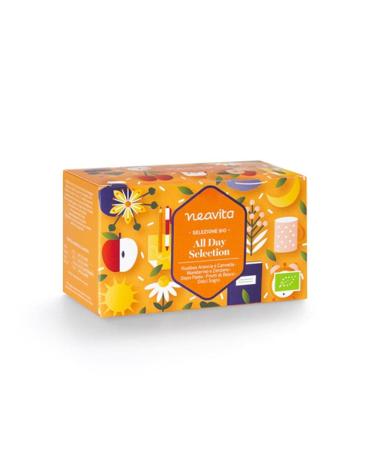 Neavita NEAVITA - All Day Selection 20 filters in 5 varieties Rooibos Arancia and Cinnamon Mandarin and Ginger After Paste Bosco Fruits Sweet Sogni