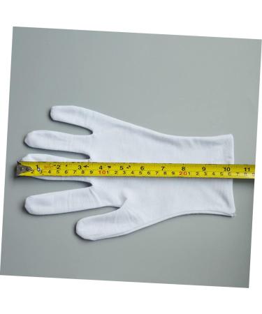 FRCOLOR 18 Pairs of Work Gloves Cotton Gloves Factory Gloves White Extend White M - Buy Online on GoSupps.com