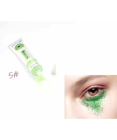 9 Color Glitter Eyeshadow - High Color Rendering Cream Eye Shadow | Stage Shimmer Eye Shadow Cosmetics Kit Puchen 05 - Buy Online on GoSupps.com