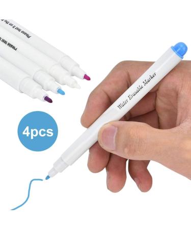 Biitfuu Disappearing Ink Fabric Marker - Temporary Auto-Vanishing Pen for Cloth Sewing - Buy Online on GoSupps.com