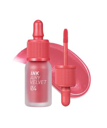 Peripera Ink Airy Velvet Lip Tint 04 Pretty Pink 0.14 oz (4 g)