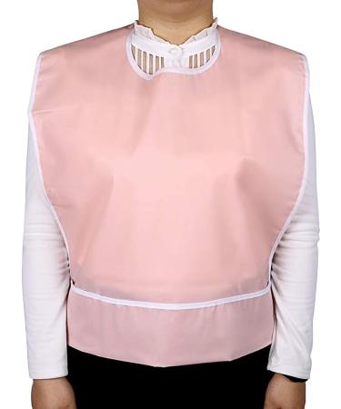 Sumnacon 4Pcs Colorful Waterproof Adult Bibs - Reusable Dining Clothing Protectors with Crumb Catcher - Buy Online on GoSupps.com