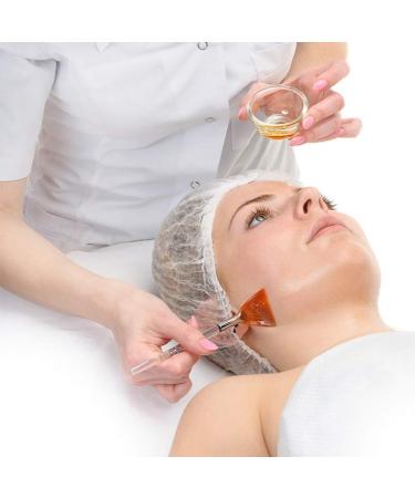 4 Pcs Soft Facial Applicator Brushes for Peel Glycolic Mask - Orange-White - Buy Online on GoSupps.com