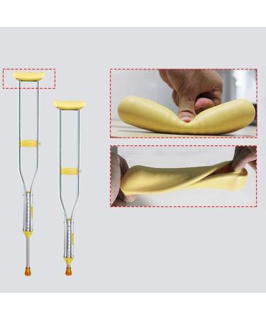 Crutches for Adults Underarm Underarm Crutches for Adjustable Underarm Crutches Walking Crutches Lightweight Fractures can be Adjusted for Crutches Suitable for People with Redu Selfless dedication - Buy Online on GoSupps.com