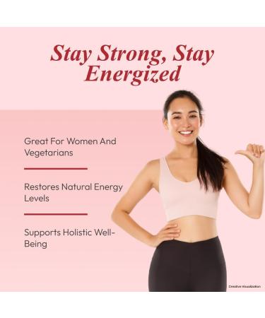 patanjali Nutrela Iron Complex 36mg | Energy Support Supplement | Plant-Based Multivitamin & Mineral Formula for Adults | 120 Vegetarian Capsules - Buy Online on GoSupps.com