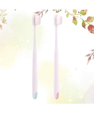 Natural Manual Toothbrushes for Babies & kids | Soft Bristle Travel Set - 2 Pieces - Buy Online on GoSupps.com